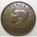 NEW ZEALAND 1952 . HALF 1/2 PENNY . ERROR . CLIPPED PLANCHET
